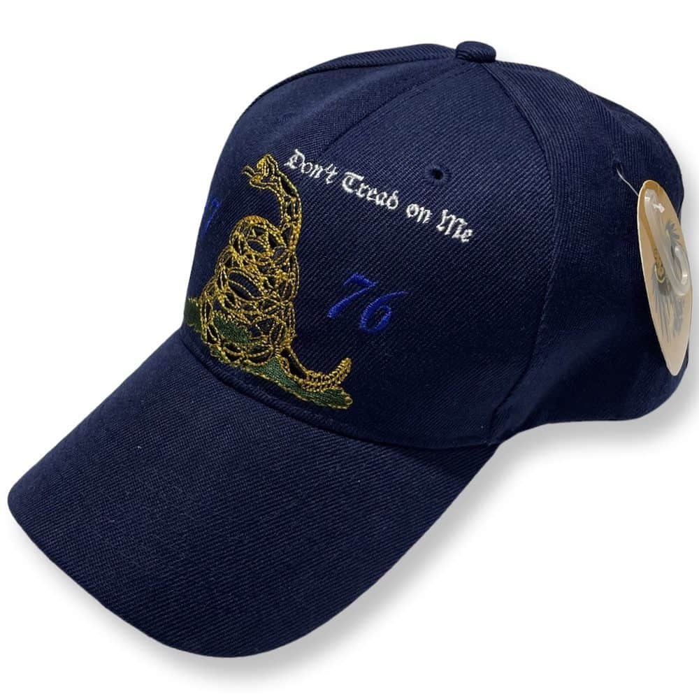 Gadsden 1776 blue cap