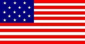 Eder Flag 15 Stars 15 Stripes U.S. 2 x 3 Nylon Appliqued Flag (USA Made)