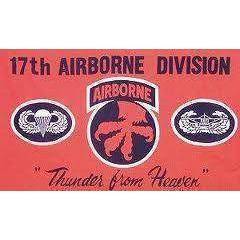 vendor-unknown Flag 17th Airborne Flag 3 X 5 ft. Standard