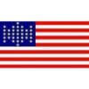 Eder Flag 33 Star US Flag - Union Civil War Flag - 3 x 5 - Nylon Dyed (USA Made)