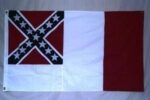 RU Flag 3rd National Confederate Cotton Flag 5 x 8 ft Jumbo