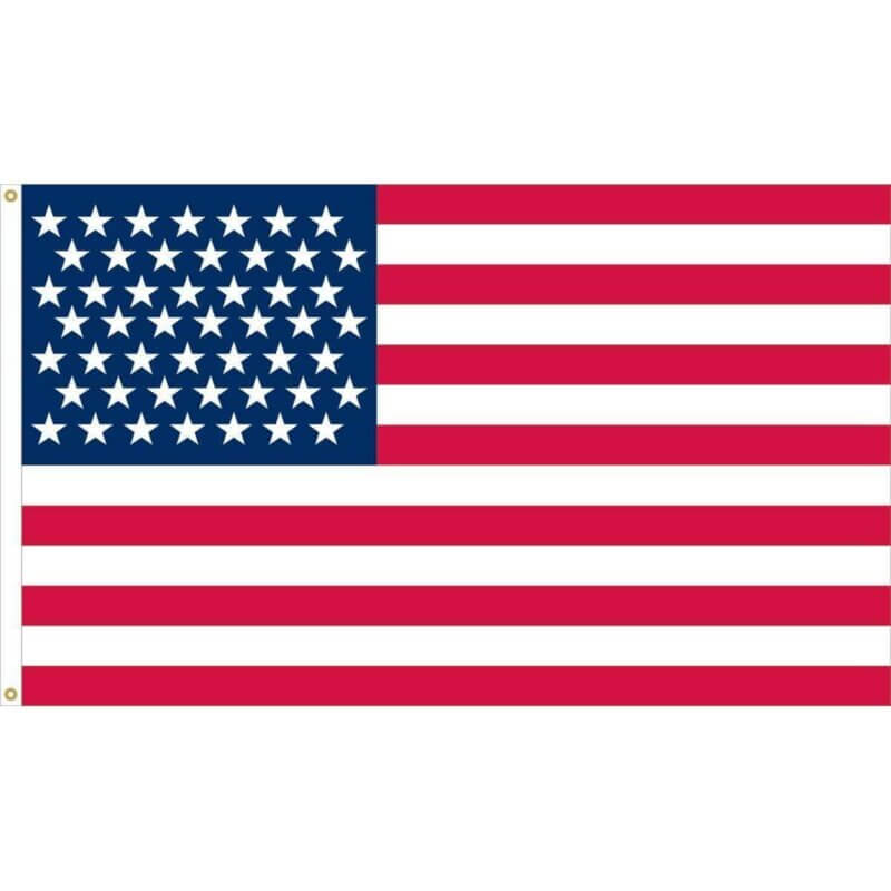 49 Star USA Flag – Alaska –  Outdoor   (Made in America)
