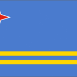 vendor-unknown Flag Aruba Flag 4 X 6 inch on stick