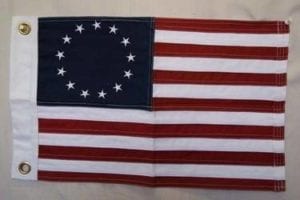 RU Flag Betsy Ross Flag - 13 Star - Cotton 2 x 3 ft.