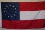 vendor-unknown Rebel Flags & Confederate Flags 1st national Confederate Stars and Bars 11 Stars Cotton Flag 3 x 5 ft.