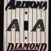 vendor-unknown Sports Items Arizona Diamondbacks Light Switch Covers (single)
