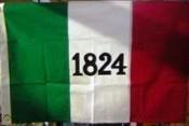 Alamo 1824 16 x 24 Cotton Flag
