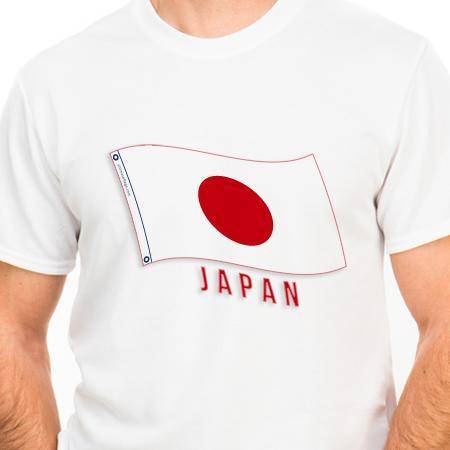 Flag of Japan T-shirt Large