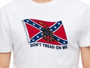 Rebel T-shirt Don't Tread on Me  (L)