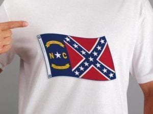 North Carolina Rebel T-shirt 3XL