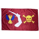 Pirate Christopher Moody Flag 3×5 Ft Economical