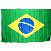 vendor-unknown Additional Flags Brazil 4 X 6 ft. Standard