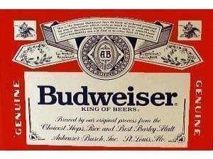 vendor-unknown Additional Flags Budweiser Beer Flag 3 X 5 ft. Standard