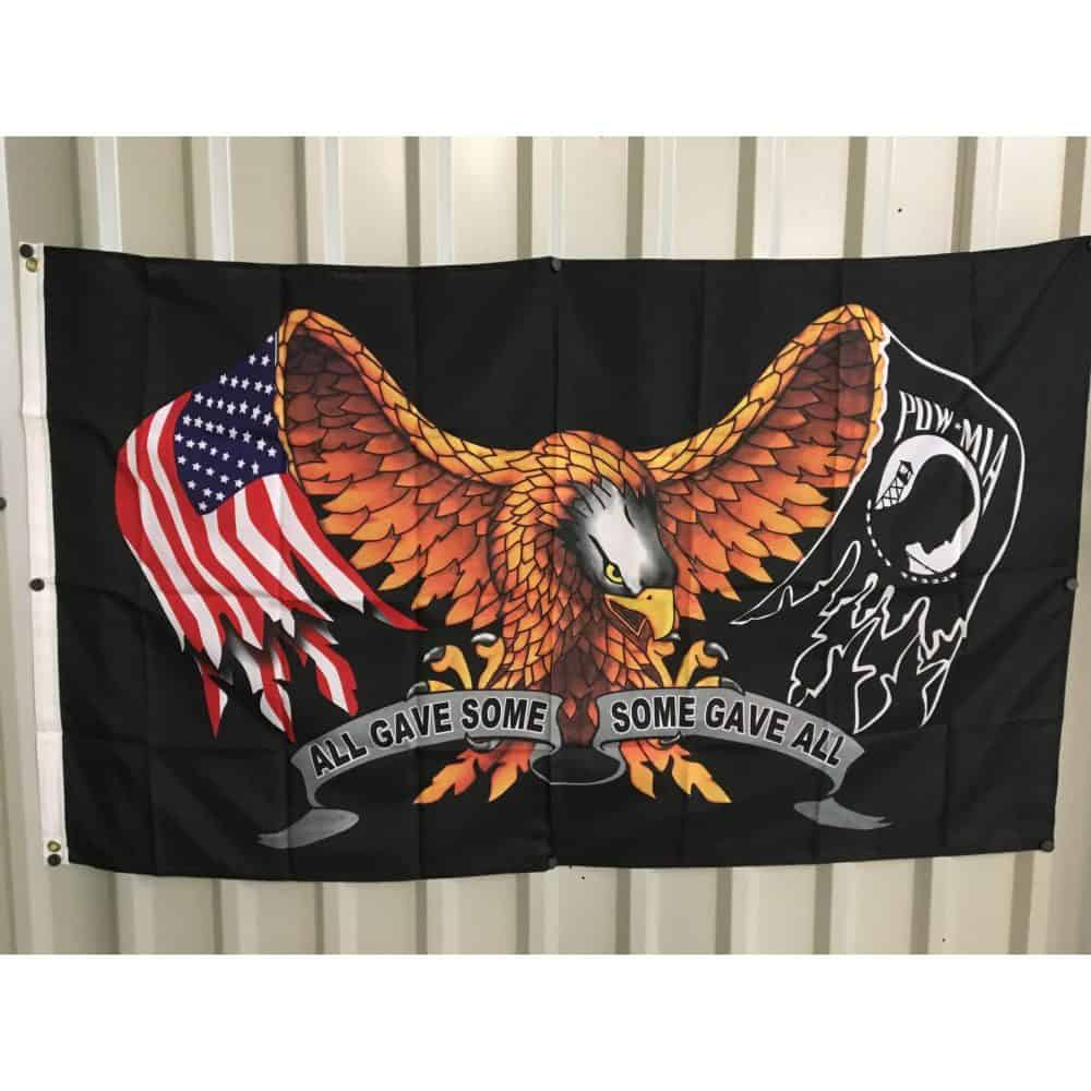 vendor-unknown Additional Flags USA & POW/MIA Flag 3 X 5 ft. Standard