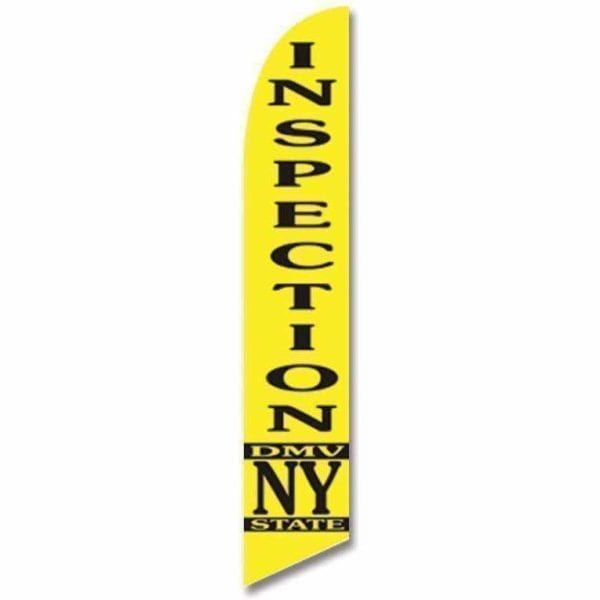 Vendor unknown Advertising Flags Ny Dmv State Inspection Advertising Banner banner Only