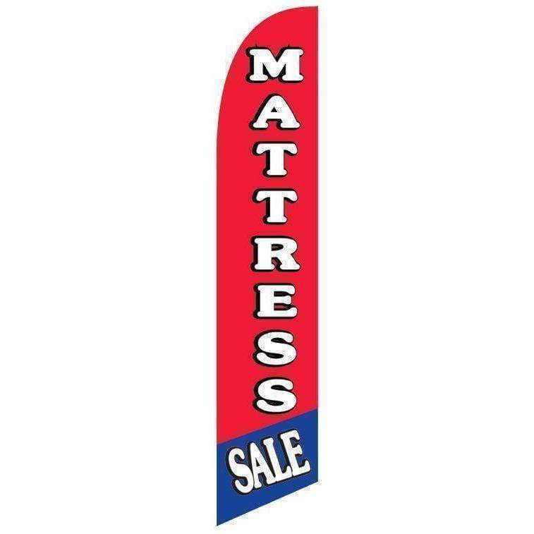 vendor-unknown Advertising Flags Red Mattress Advertising Banner (Complete set)