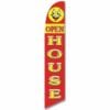 Vendor unknown Advertising Flags Red Open House Advertising Banner complete Set