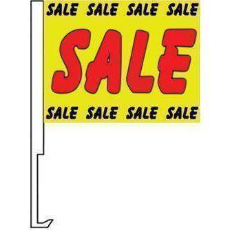 vendor-unknown Advertising Flags Sale Sale Sale Window Clip Flag