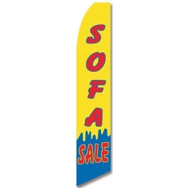 vendor-unknown Advertising Flags Sofa Sale Advertising Flag (Complete set)