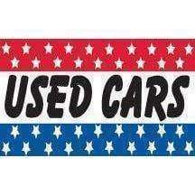 vendor-unknown Advertising Flags Used Cars Slogan Flag 3 X 5 ft. Standard