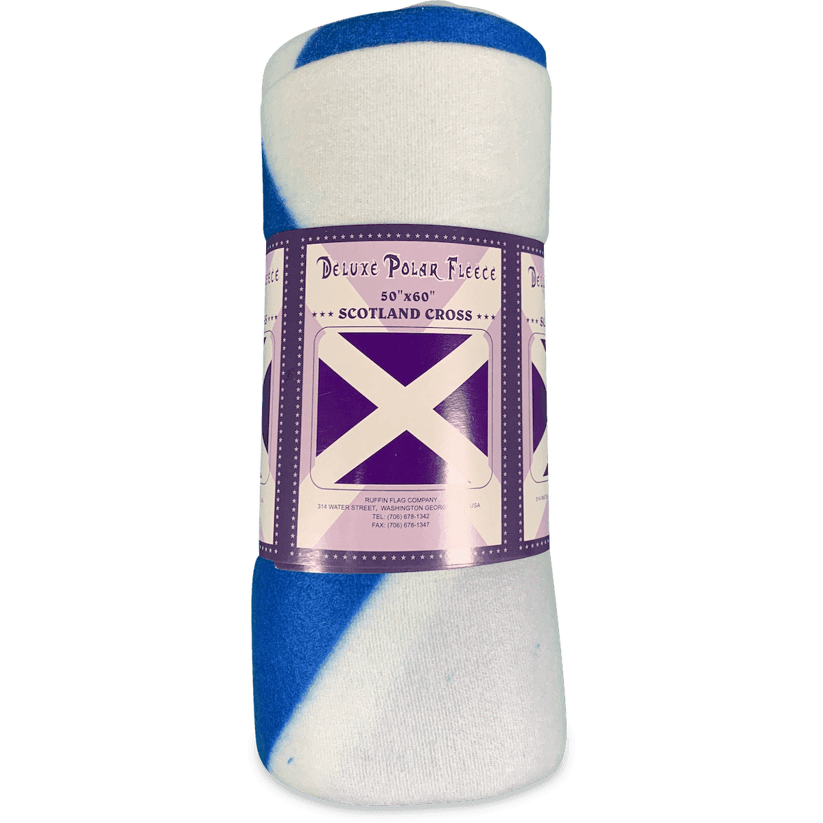 Scotland St Andrews Cross Flag 50x60 Polar Fleece Blanket Throw 