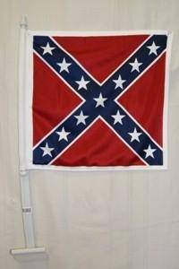 Ru Car Flag Rebel Battle Car Flag Double Sided Confederate 12x12 Inches