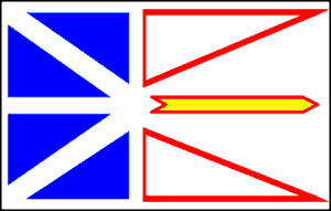 vendor-unknown Cities And Provinces New Foundland Flag - Labrador Flag (Canada) 3 X 5 ft. Standard