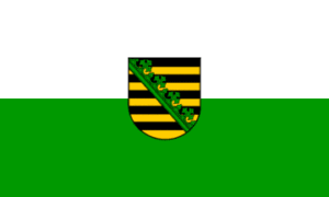 vendor-unknown Cities And Provinces Saxony Flag (German State Flag) 2 X 3 ft. Standard