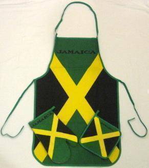 vendor-unknown Country & National Flags Jamaica Cooking Set