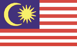 vendor-unknown Country & National Flags Malaysia Flag 3 X 5 ft. Standard