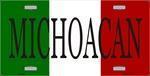 vendor-unknown Country & National Flags Michoacan, Mexico License Plate