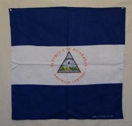 vendor-unknown Country & National Flags Nicaragua Bandana