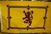 Vendor unknown Country National Flags Scotland Lion Rampant Cotton Flag 3 X 5 Ft