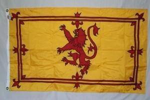 vendor-unknown Country & National Flags Scotland Royal Flag Nylon Embroidered 2 x 3 ft.