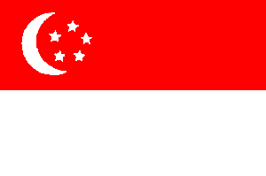 vendor-unknown Country & National Flags Singapore Flag 3 X 5 ft. Standard