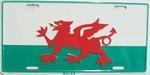 vendor-unknown Country & National Flags Wales Flag License Plate