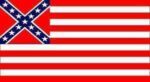 vendor-unknown Flag 2x3 Rebel & USA Flag - Outdoor -Nylon Sewn Stripes Printed Stars 2x3,3x5,4x6