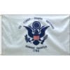 Eder Flag 3x5 Coast Guard Retired 3 x 5 E-Poly Flag With Grommets