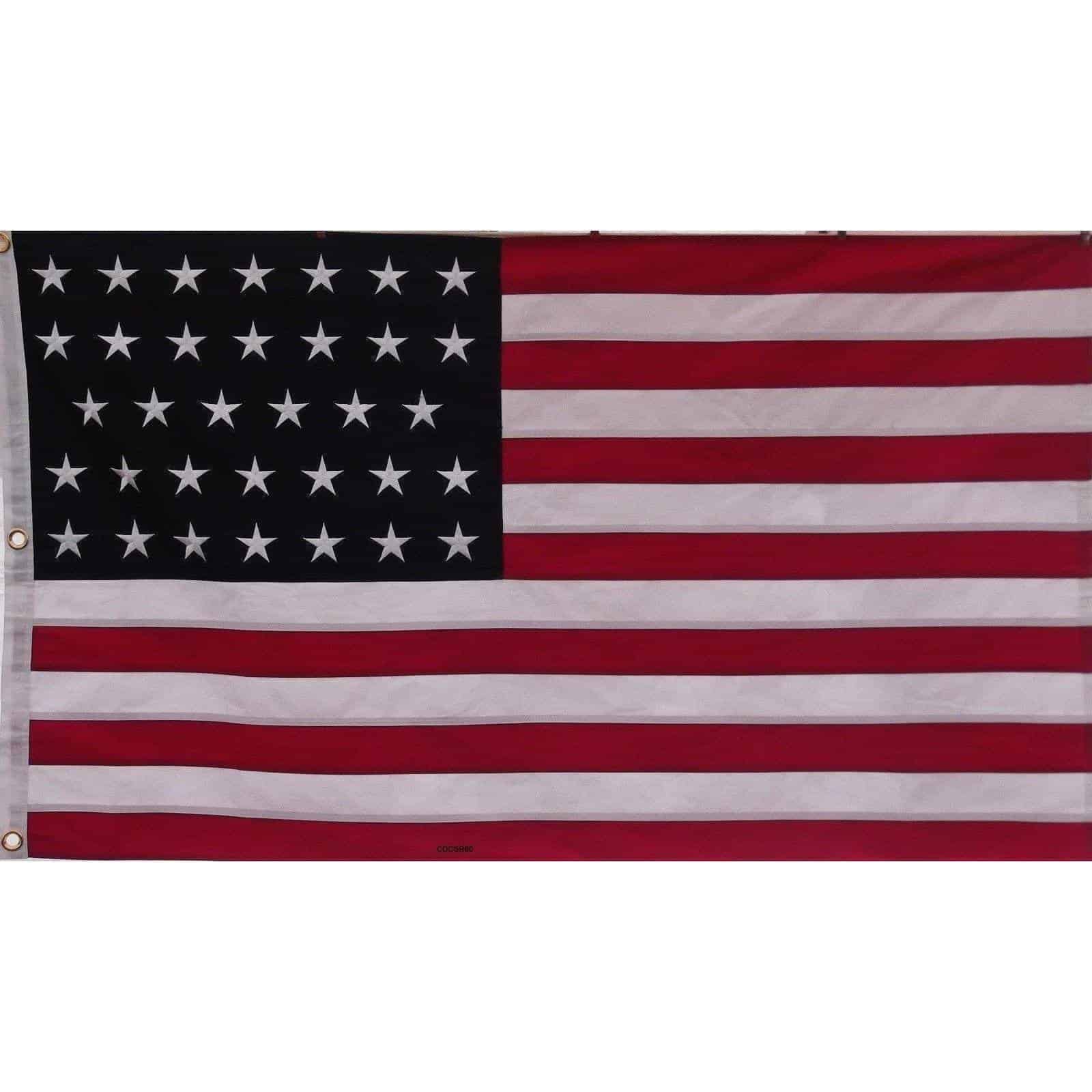 34 Star USA Flag 3x5ft American Historical Flag 34 Stars Flag USA Old Glory 