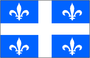 RU Flag 3x5 Quebec Provincial Flag (Canada) 3 X 5 ft. Standard