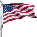 Collins/Eder Flag 8x12 / Poly-Max USA Flag-Commercial-Poly-Max Embroidered -3x5,4x6,5x8,6x10,50x80 ft (Made in America)
