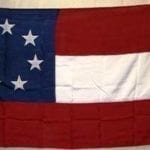 RU Flag Cotton / 3x5 First National Confederate Flag - 7 Star Stars and Bars Cotton 3 x 5 ft.