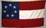 RU Flag Cotton / 3x5 First National Confederate Flag - 7 Star Stars and Bars Cotton 3 x 5 ft.