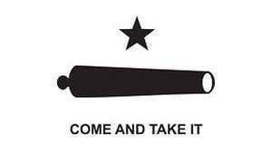 Ru Flag Gonzales Come and Take It Cannon Flag 3 X 5 Ft Standard