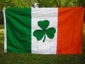 RU Flag Ireland Shamrock Double Nylon Embroideed Flag 3 x 5 ft. 600D
