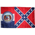 RU Flag Missouri Battle Flag 3 x 5 ft Standard