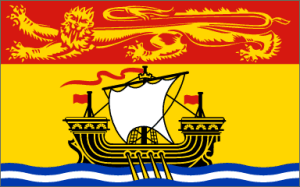 RU Flag New Brunswick Flag (Canadian Province) 3 X 5 ft. Standard