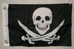 RU Flag Pirate with Swords Calico Jack 12 x 18 inch with grommets Flag Standard