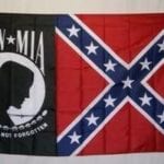 vendor-unknown Flag POW MIA Flag Rebel Double-Sided 3 X 5 ft. Standard