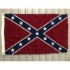 vendor-unknown Flag Rebel Antiqued Cotton Flag 3' x 5' with ties (Re-enactor Quality)